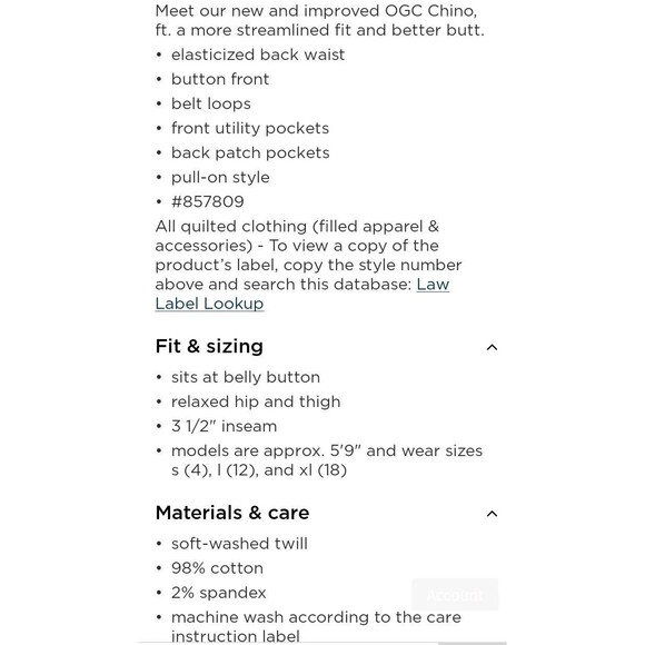 NWT Women's Old Navy Black OG 3.5" Chino Shorts Size 3X - Picture 4 of 8